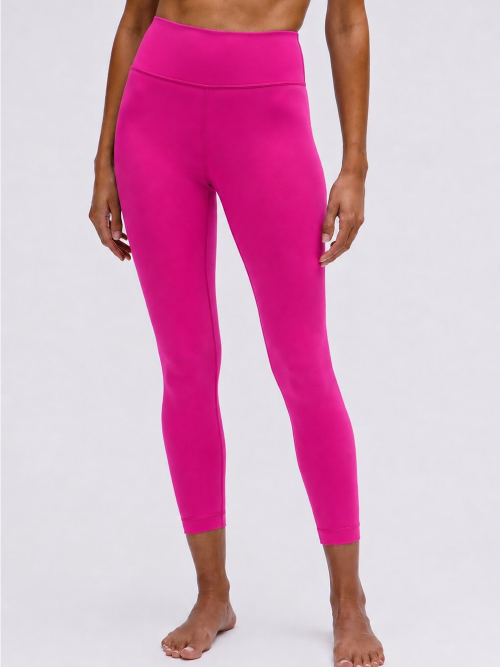Lululemon Wunder Under High-Rise 25” Leggings Hot Pink Fuchsia Size 6